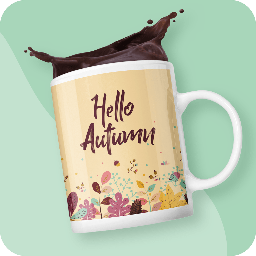 Season-themed mug
