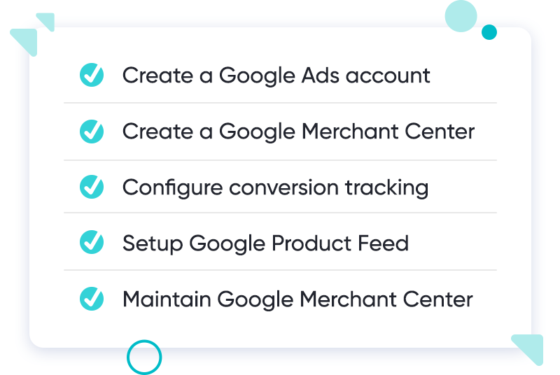 Google Shopping checklist